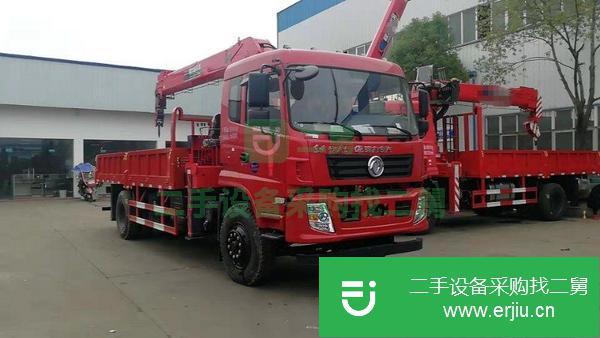 安微出售二手東風牌8噸隨車吊