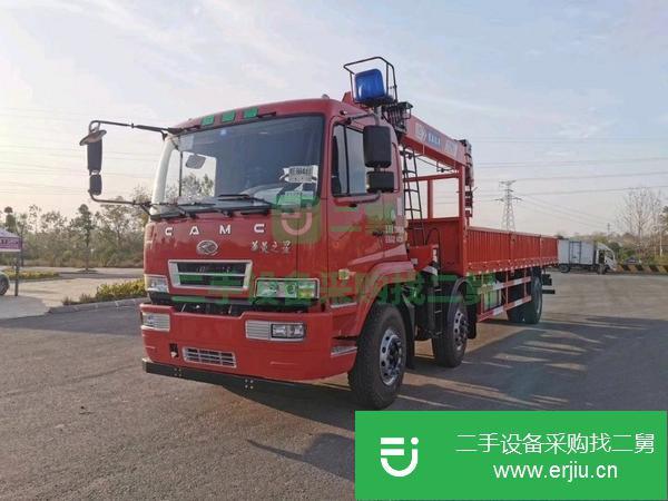 湖北出售二手華菱前四后八隨車吊