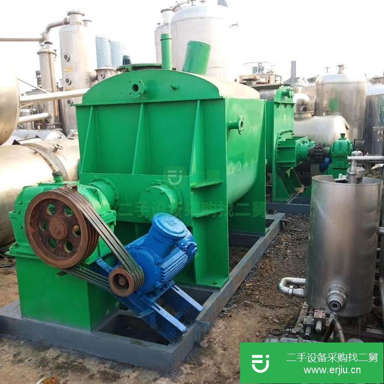 山東出售二手2000升電加熱真空捏合機