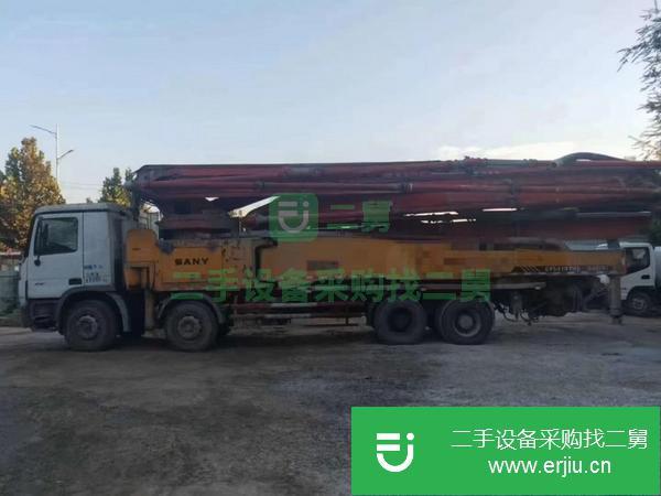 河北出售二手三一56米泵車
