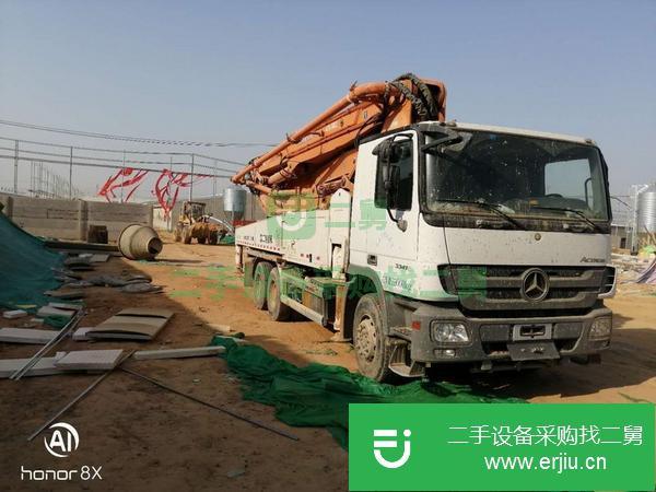 河北出售二手中聯46米泵車