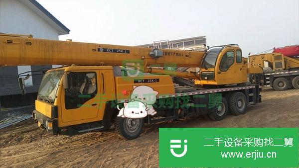 浙江出售二手徐工25k-1汽車吊