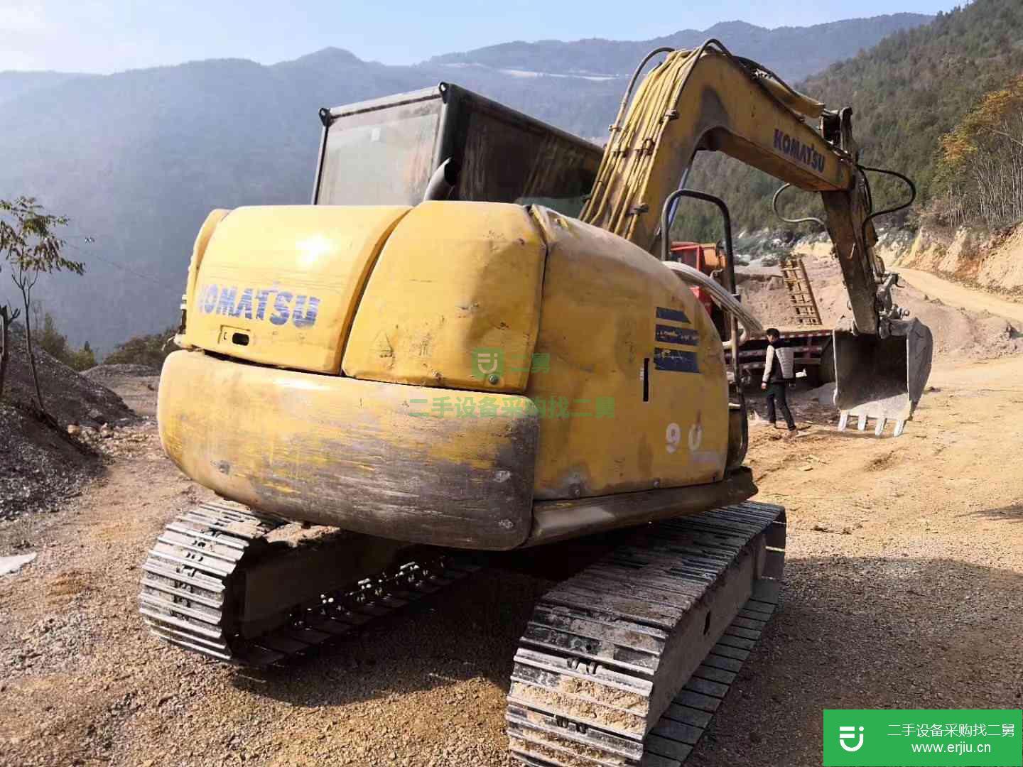 河北出售二手小松PC70挖掘機
