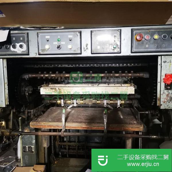 浙江出售二手雙色印刷機