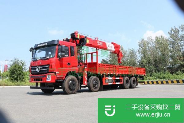 湖北出售二手東風(fēng)前四后八16噸5節(jié)臂隨車吊