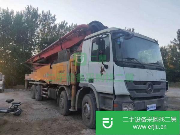 河北出售二手三一56米泵車