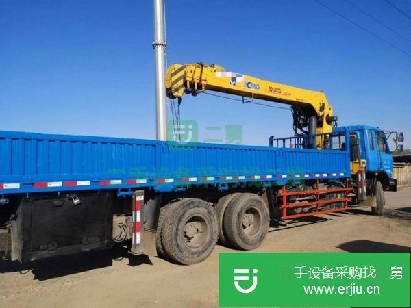 湖北出售二手徐工12噸臂長14.5米隨車吊