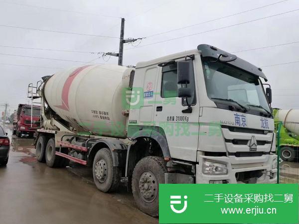 海南出售二手豪沃20方攪拌車