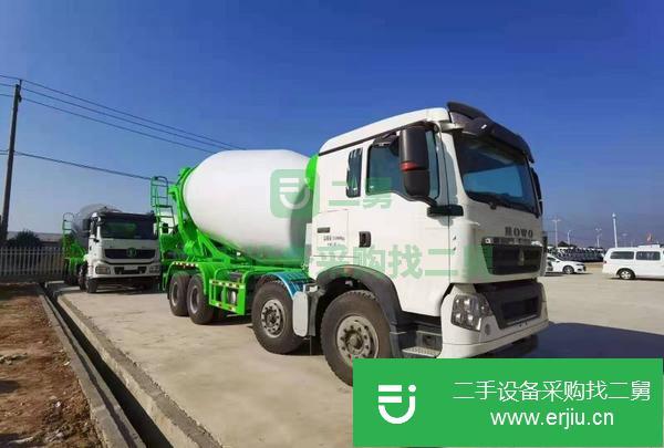 江蘇出售二手12方重汽攪拌車