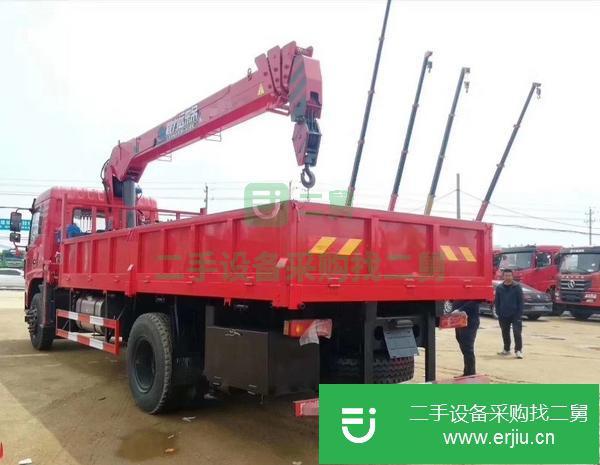 廣西出售二手黃牌8噸隨車吊