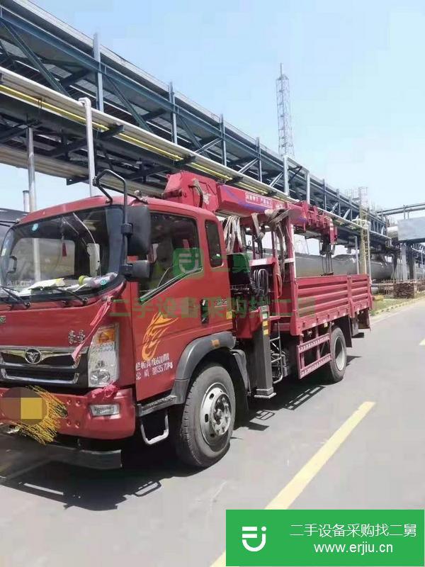 湖北出售二手東風6.3噸隨車吊