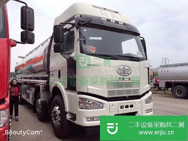 湖南出售二手4軸鋁合金油罐車