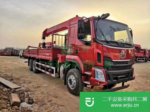 湖北出售二手柳汽國六后八輪隨車吊