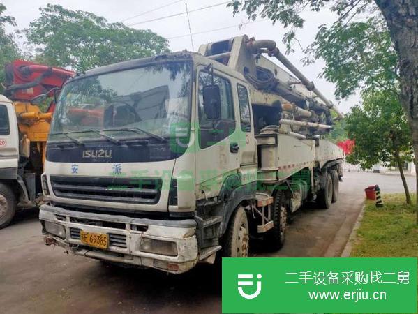 江蘇出售二手中聯46米泵車