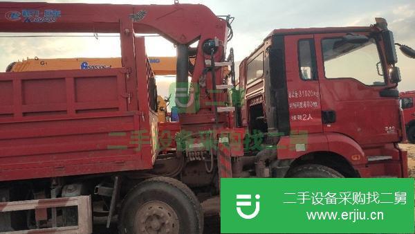 山西出售二手陜汽德龍隨車吊