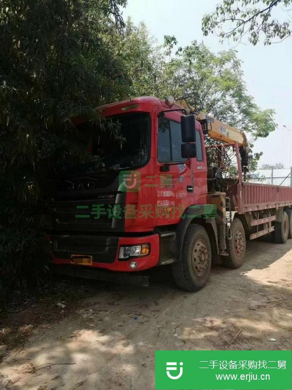 浙江出售二手徐工12噸隨車吊