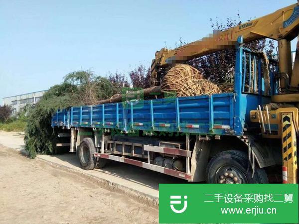 浙江出售二手石煤8噸隨車吊