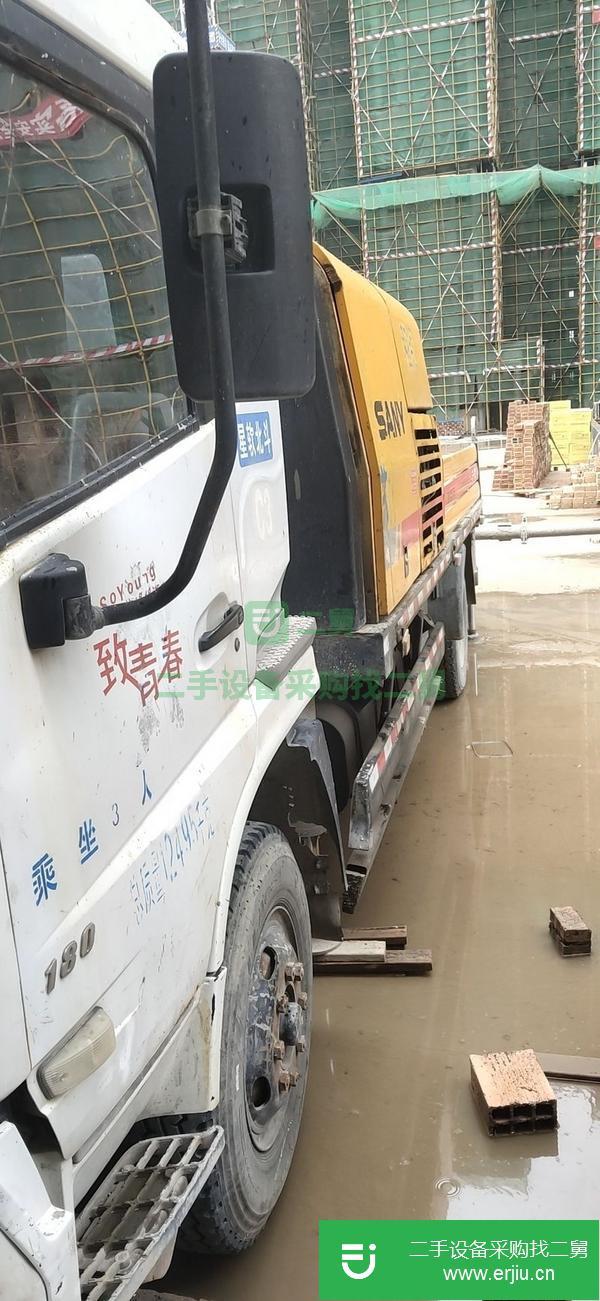 河北出售二手三一車載泵9018
