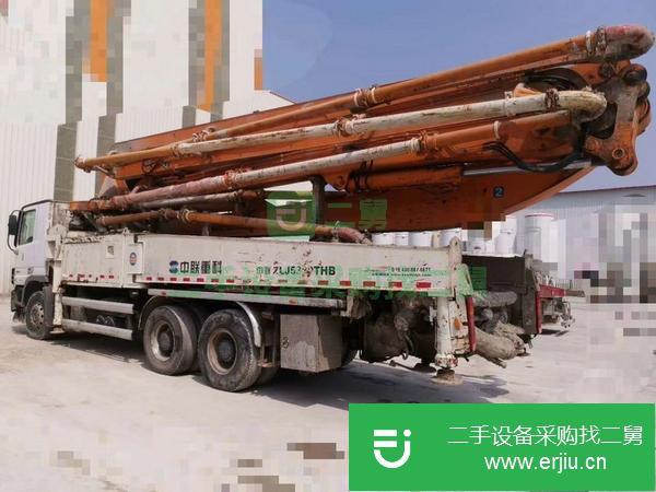 江西出售二手中聯47米泵車