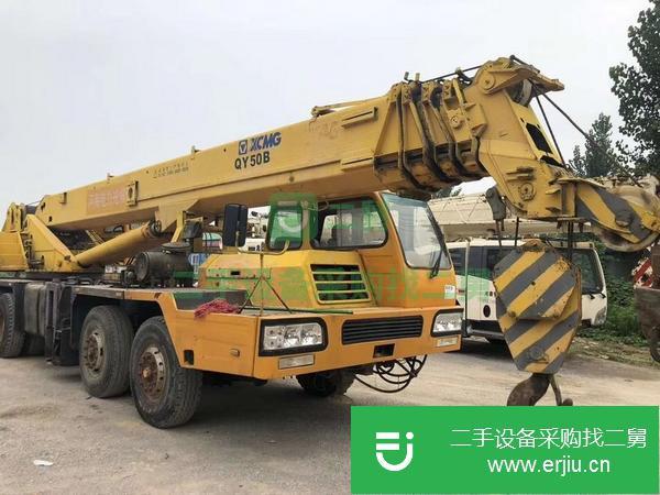 河北出售二手徐工50b吊車
