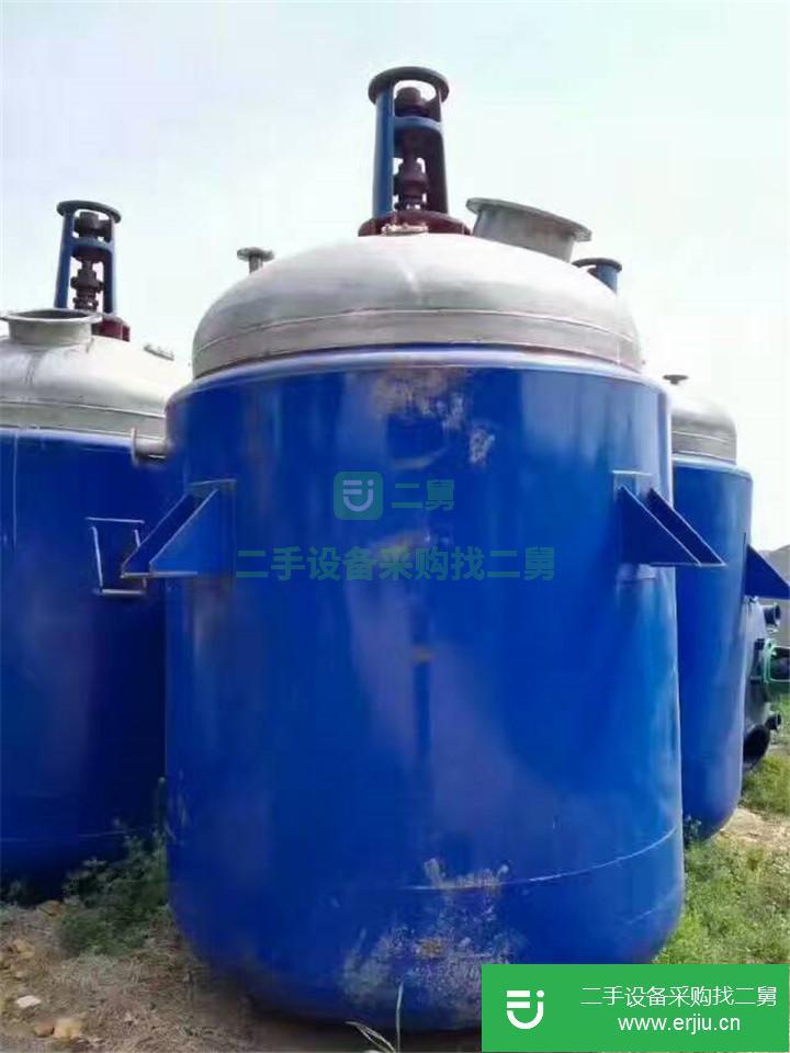 山東出售二手800L不銹鋼化工反應釜