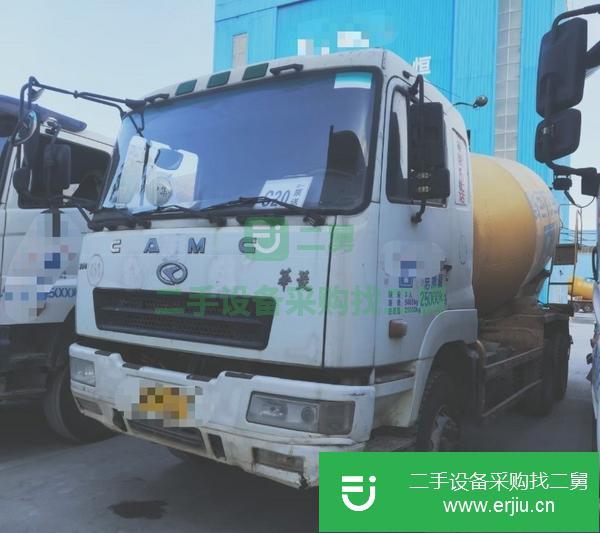 廣西出售二手華菱攪拌車，國四日野大12方罐