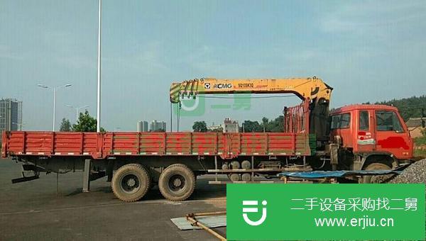 山西出售二手14噸隨車吊