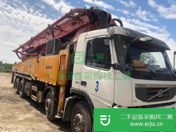 河北出售二手三一56米泵車