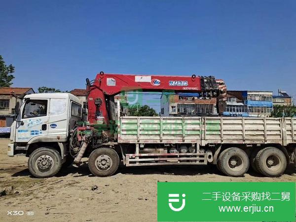 湖北出售二手16噸隨車吊