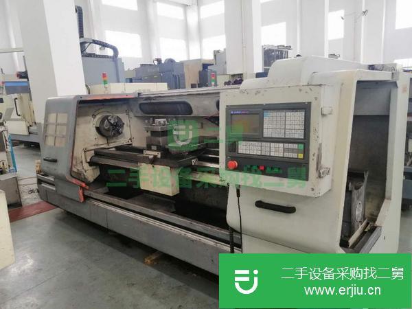 江蘇出售二手海威CK6140Cx2米數(shù)控臥式車床