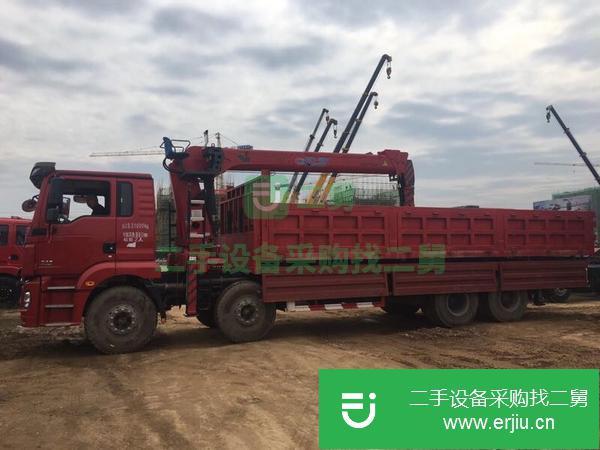 湖北出售二手徐工8噸4節臂隨車吊