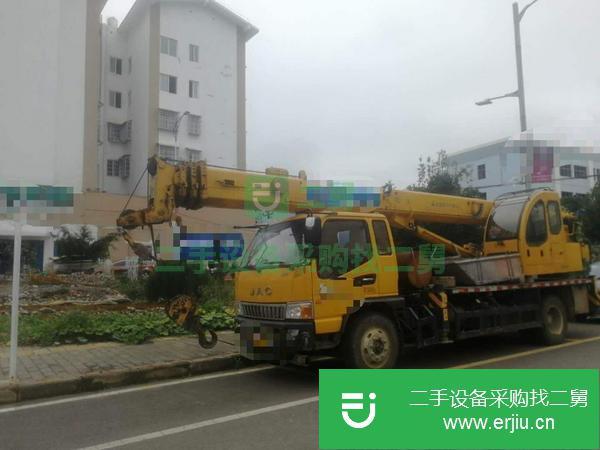 貴州出售二手16年國四柳工吊車10噸