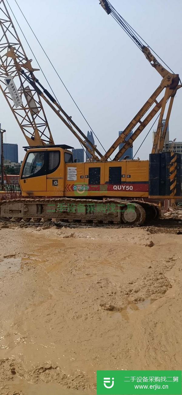 廣東出售二手50噸履帶吊車