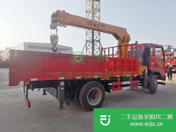 內蒙古出售二手6.3噸豪曼隨車吊