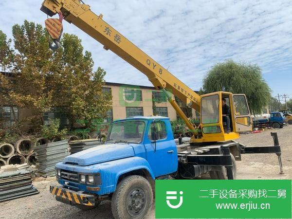 山東出售二手東岳8噸汽車吊