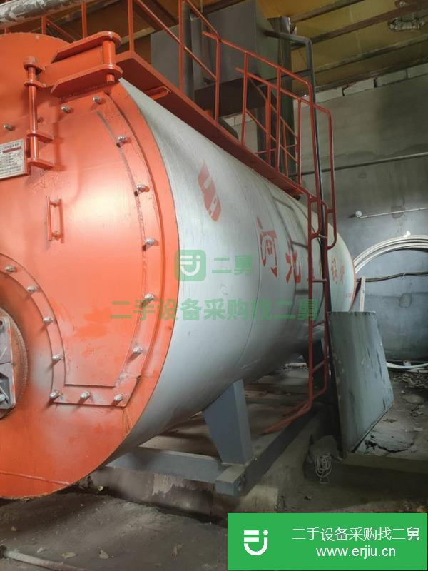 黑龍江出售二手六噸燃?xì)鉄崴仩t