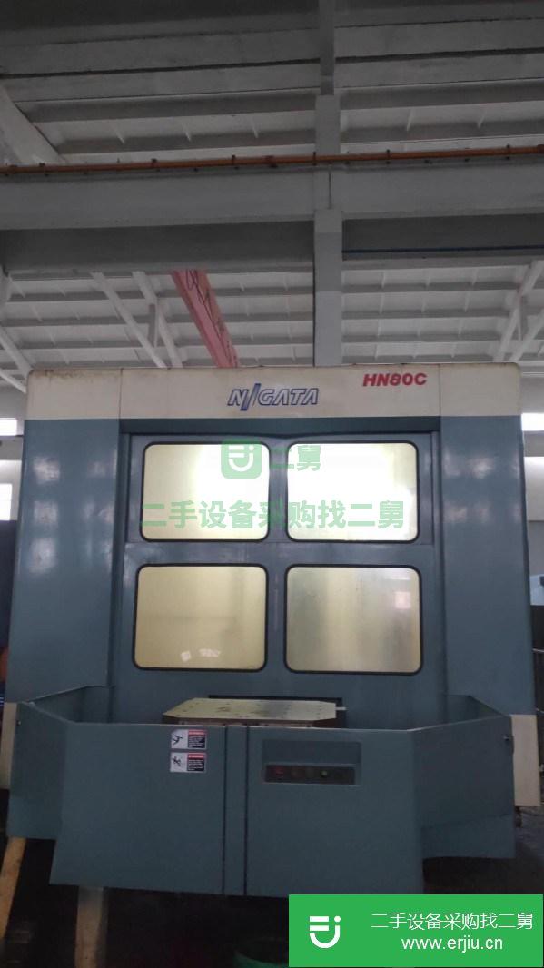 江蘇出售二手日本新瀉HN-80C臥式加工中心