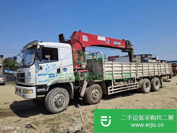 湖北出售二手16噸隨車吊