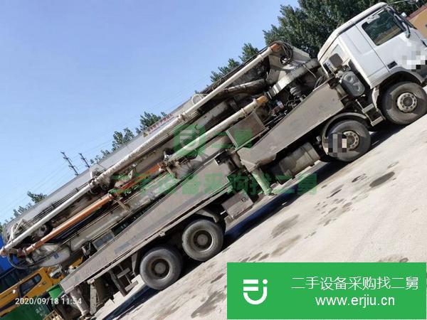 河北出售二手中聯47米泵車