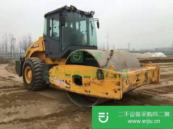 山東出售二手徐工20噸壓路機
