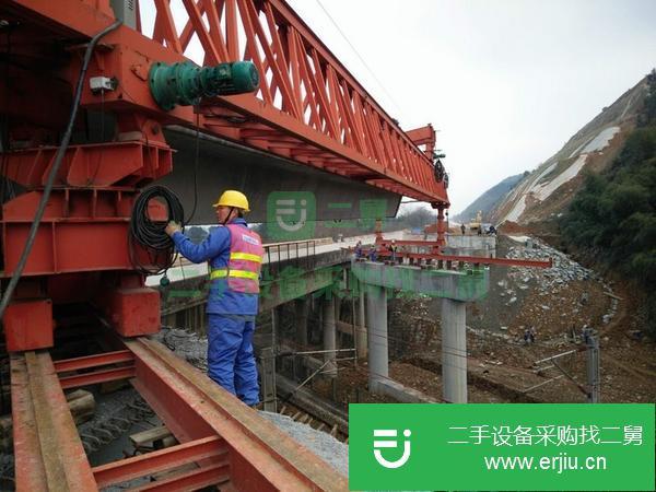 湖南出售二手40米180噸架橋機(jī)