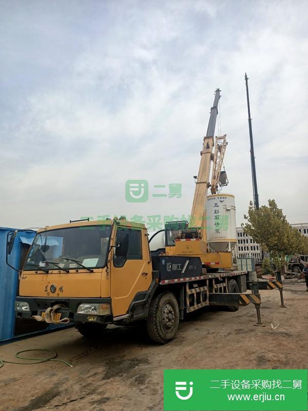 河北出售二手柳工吊車 12噸三節臂