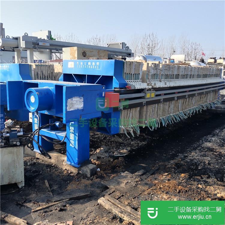 山東出售二手板框壓濾機