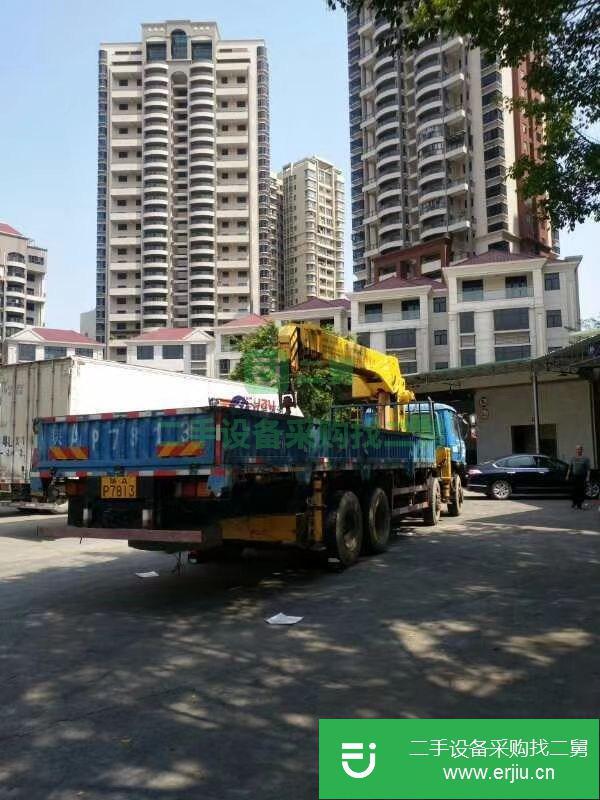 廣東出售二手宇通16噸隨車吊