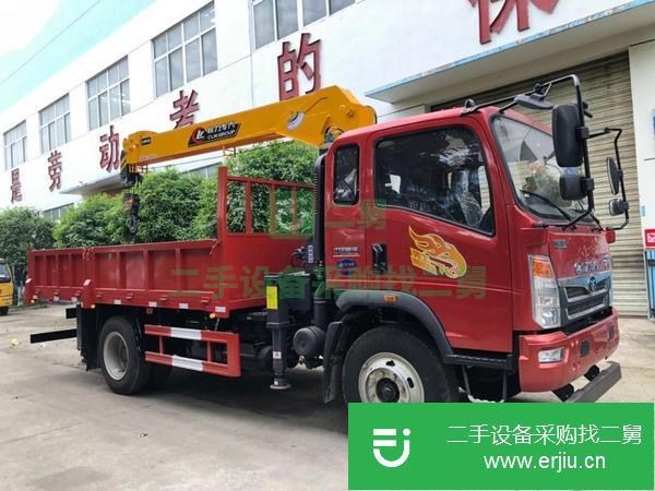 湖北出售二手東風單橋隨車吊