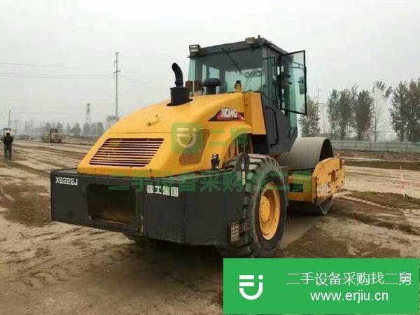 山東出售二手徐工20噸壓路機