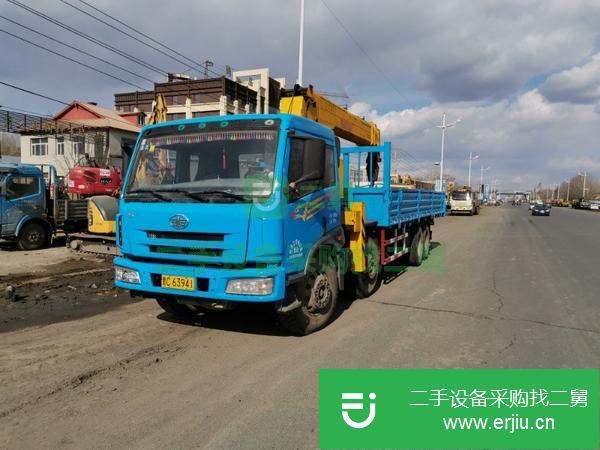 黑龍江出售二手14噸吊車