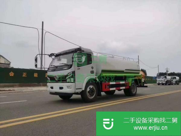 湖北出售二手福瑞卡10方灑水車