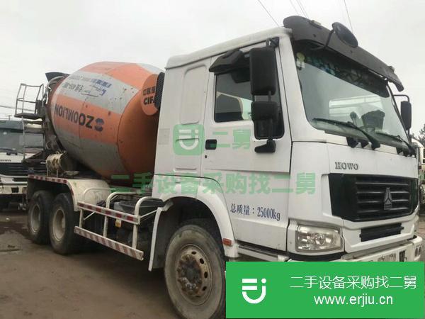 山東出售二手豪沃攪拌車