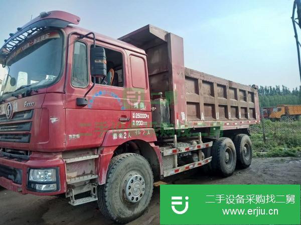 甘肅出售二手德龍后八輪自卸車